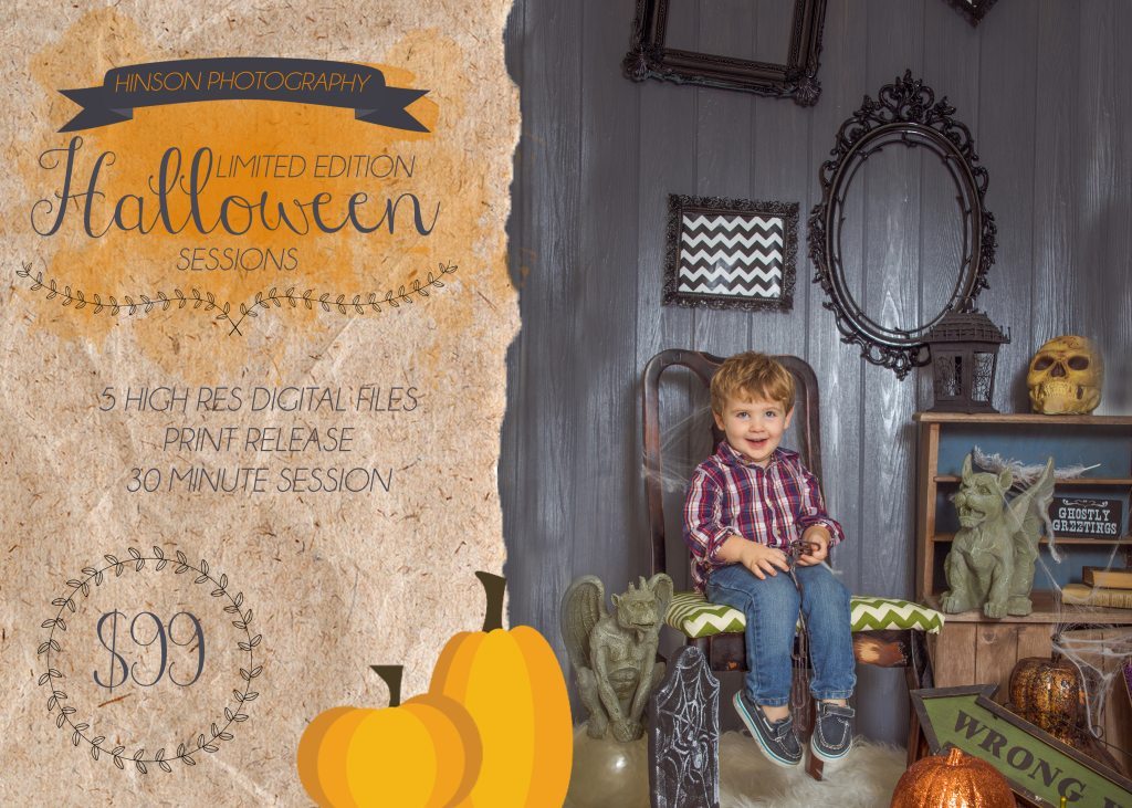 halloween photography portrait session