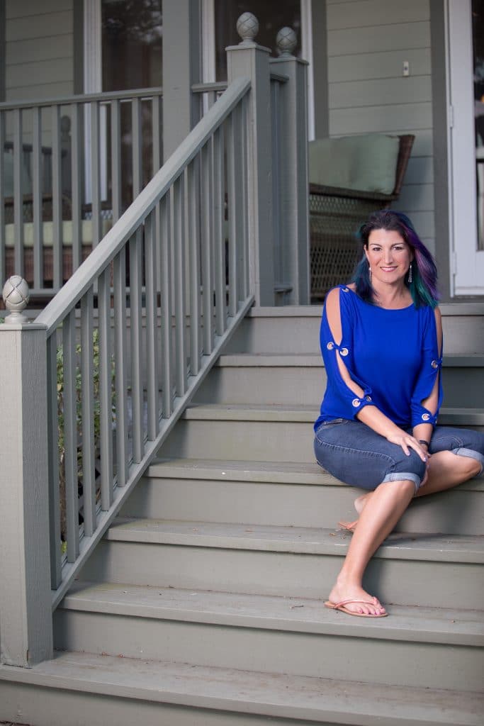 A professional portrait of a local new smyrna beach real estate agent taken by daytona beach photographers