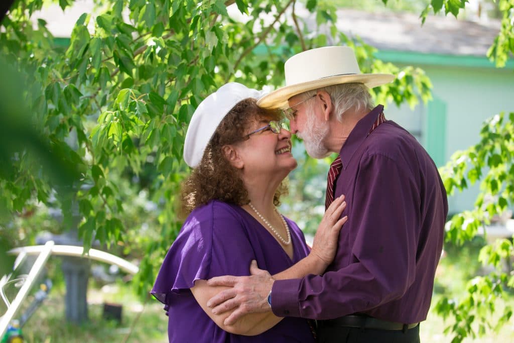 family portrait photographers in jacksonville fl create an amazing portrait of a couple celebrating their anniversary