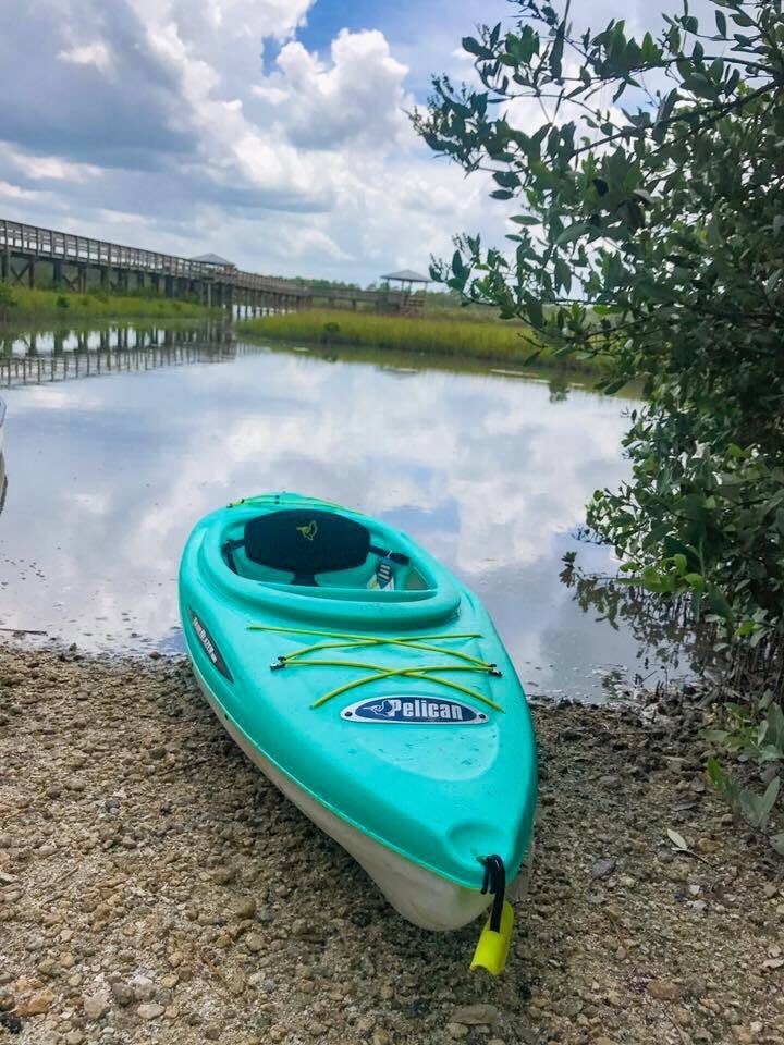 New Smyrna Beach kayak launch at Spruce Creek Park