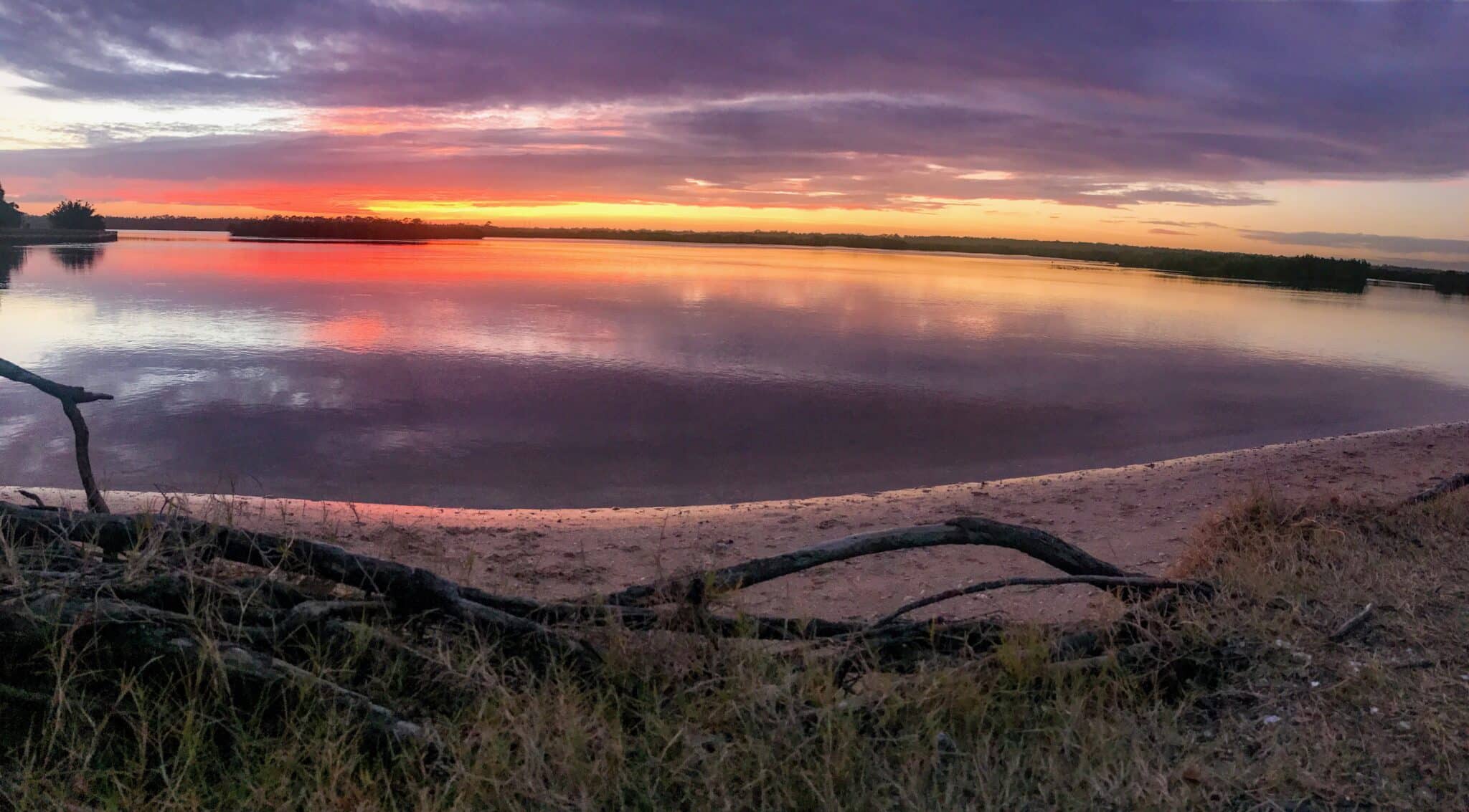 things to do in New Smyrna Beach, New Smyrna Beach sunset at Spruce Creek Park