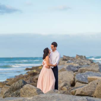 beach wedding photography services in Satellite Beach