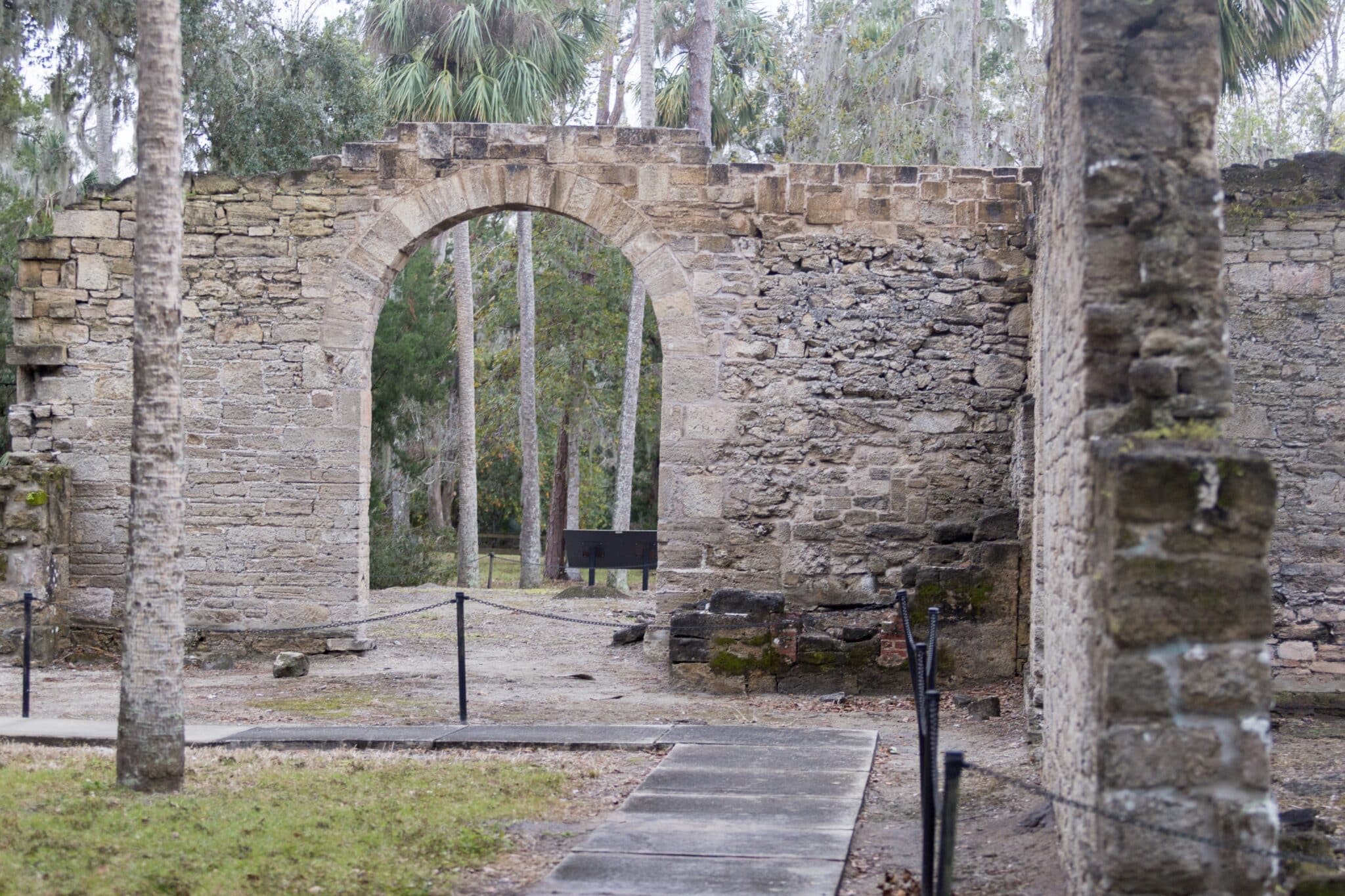 Sugar Mill ruins in New Smyrna Beach by Hinson Photography