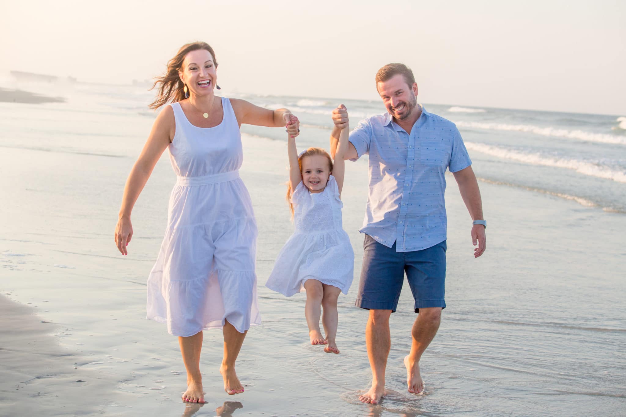 siesta key photographer family portrait on the beach