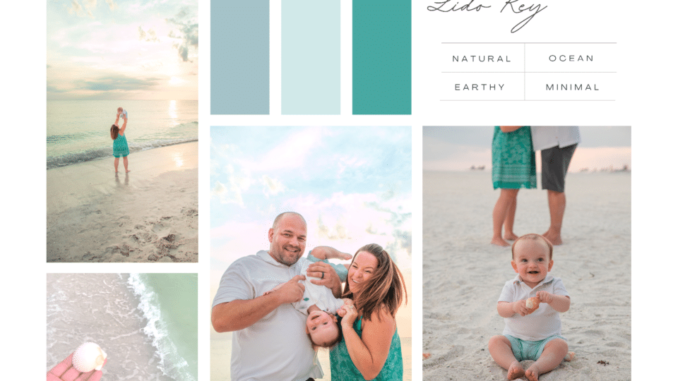 lido key family photoshoot