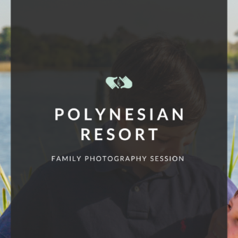Polynesian resort family photography blog header