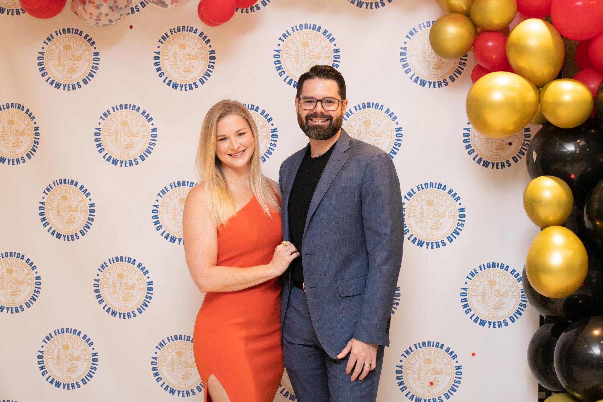 event photographer captures sep and repeat portrait at the young lawyers ball